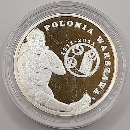 Moneta 5 zł Polonia Warszawa 2011