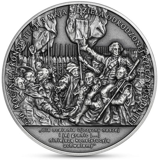Moneta 50 zł 230. rocz. Konstytucji 3 Maja 2021 r.