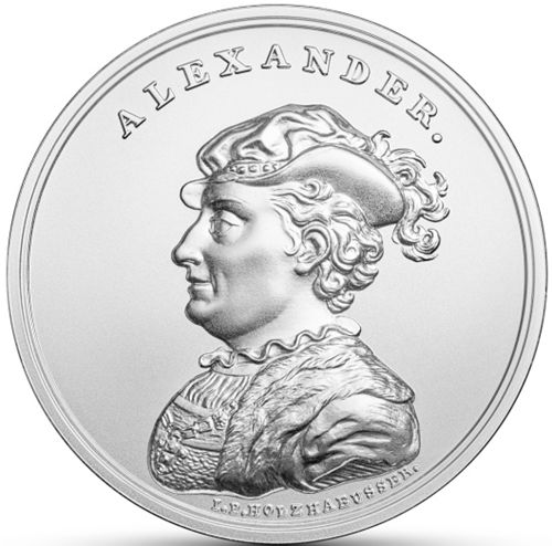 Moneta 50 zł Aleksander Jagiellończyk 2016