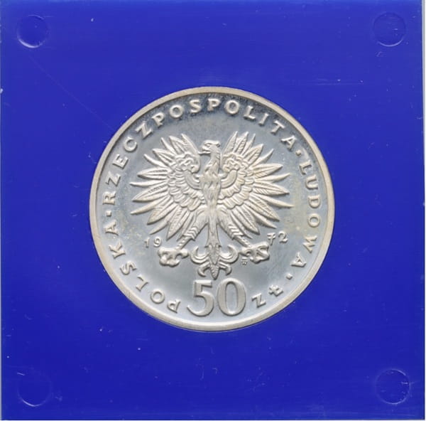 Moneta 50 zł Fryderyk Chopin 1972
