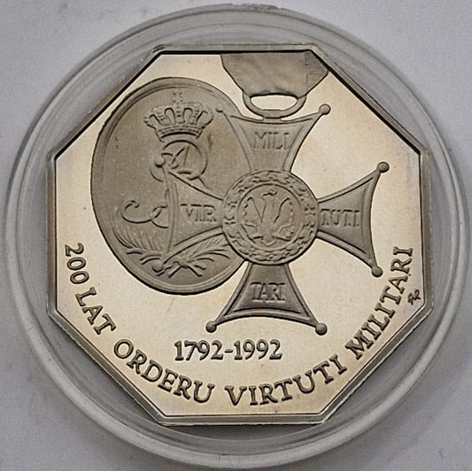 Moneta 50000 zł 200 lat orderu Virtuti Militari 1992