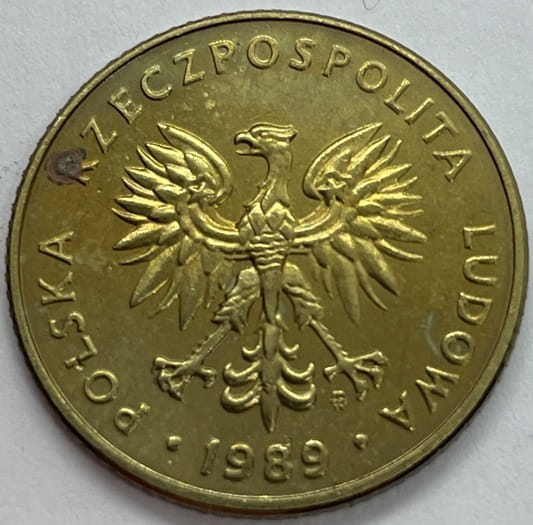 Moneta 10 złotych 1989