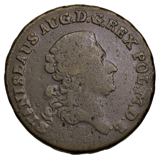 Moneta Trojak 1770 S.A. Poniatowski