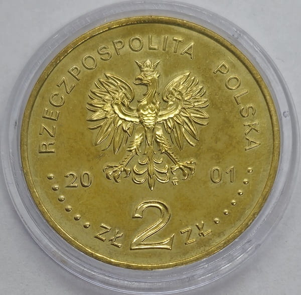 Moneta 2 zł 15-lecie Trybunału Konstytucyjnego 2001