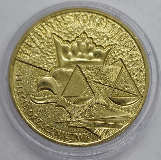 Moneta 2 zł 15-lecie Trybunału Konstytucyjnego 2001