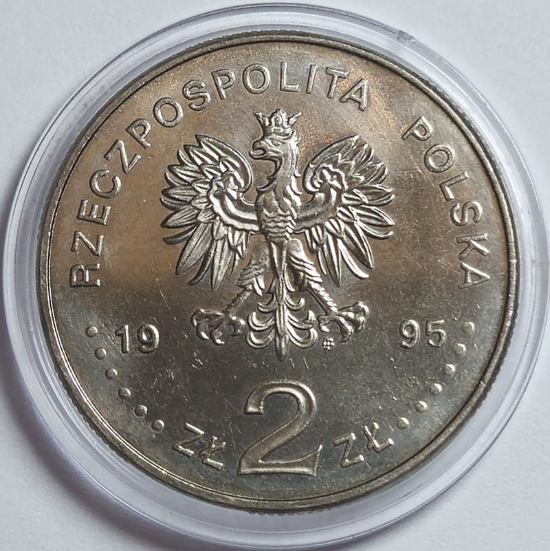 Moneta 2 zł Katyń Miednoje Charków 1940 1995