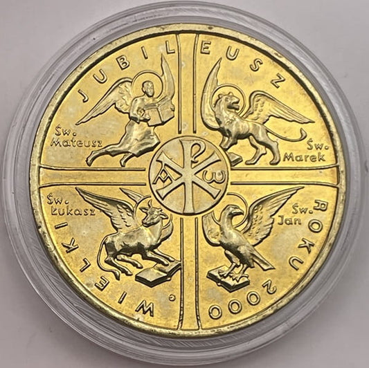Moneta 2 zł Wielki Jubileusz 2000