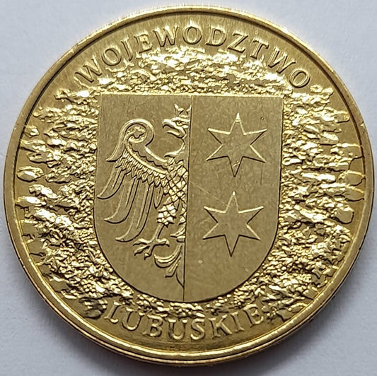 Moneta 2 zł Województwo Lubuskie 2004