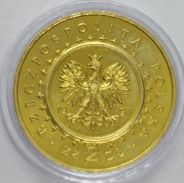 Moneta 2 zł Zamek w Pieskowej Skale 1997