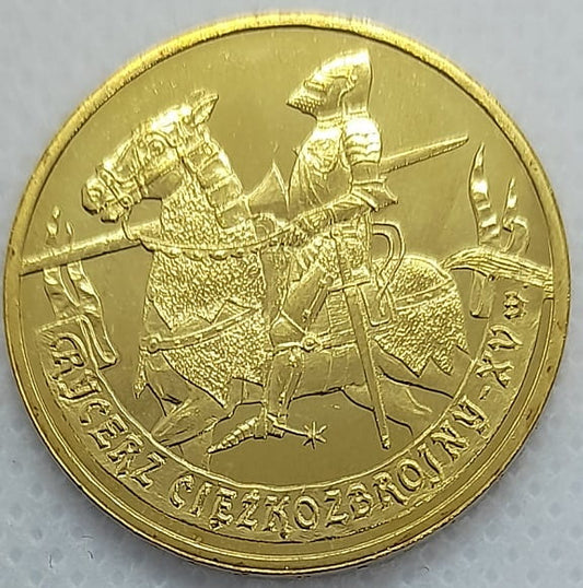 Moneta 2zł Rycerz ciężkozbrojny 2007