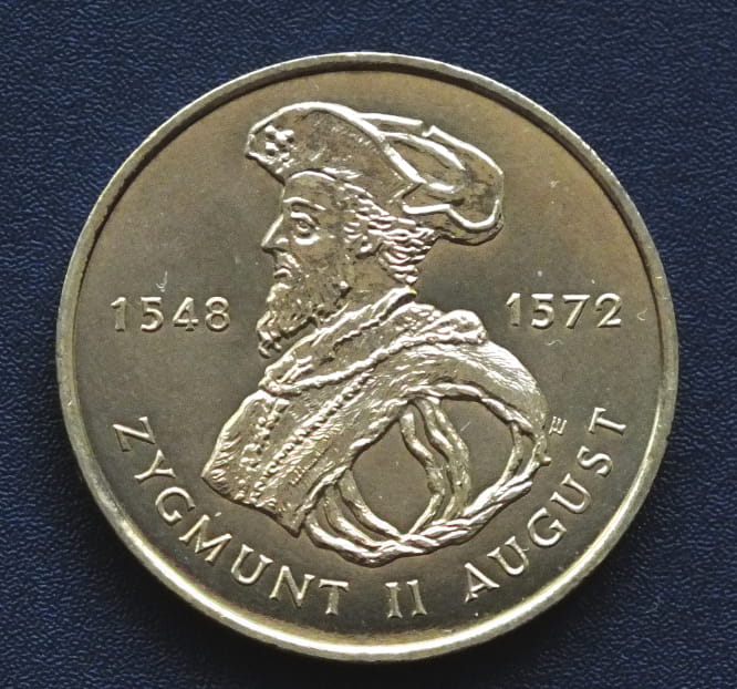 2 zł Zygmunt II August (1548 - 1572)