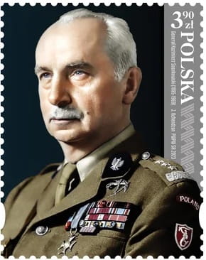 Koperta FDC gen Kazimierz Sosnkowski 2023