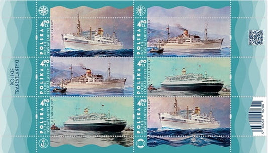 Polskie transatlantyki Arkusz 2024 5407-5409