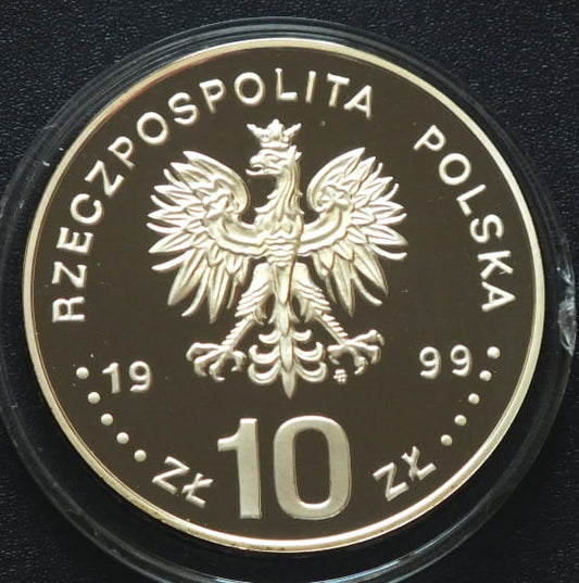 10 zł 600-lecie odnowienia Akademii Krakowskiej (1400-2000)