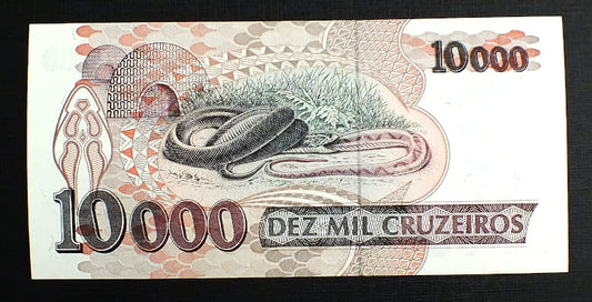 10000 Cruzeiros - Brazylia