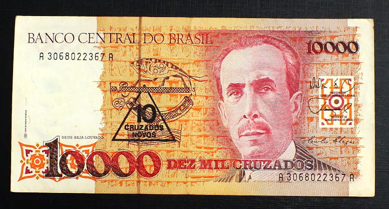 10 Cruzados novos - Brazylia