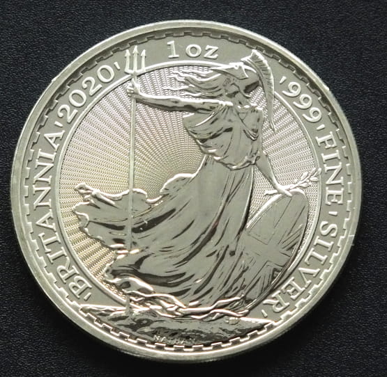 1 funt Britannia 1 OZ 2020 srebro