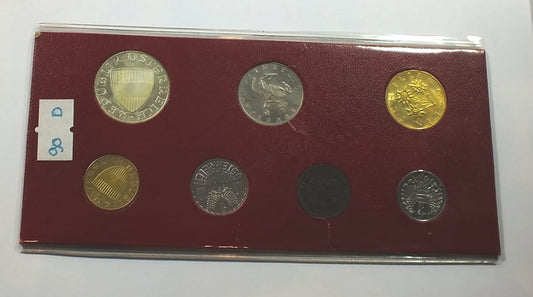 SET Austria 1973 PROOF