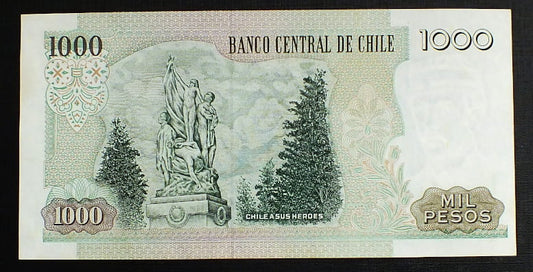 1000 Pesos - Chile r. 2008