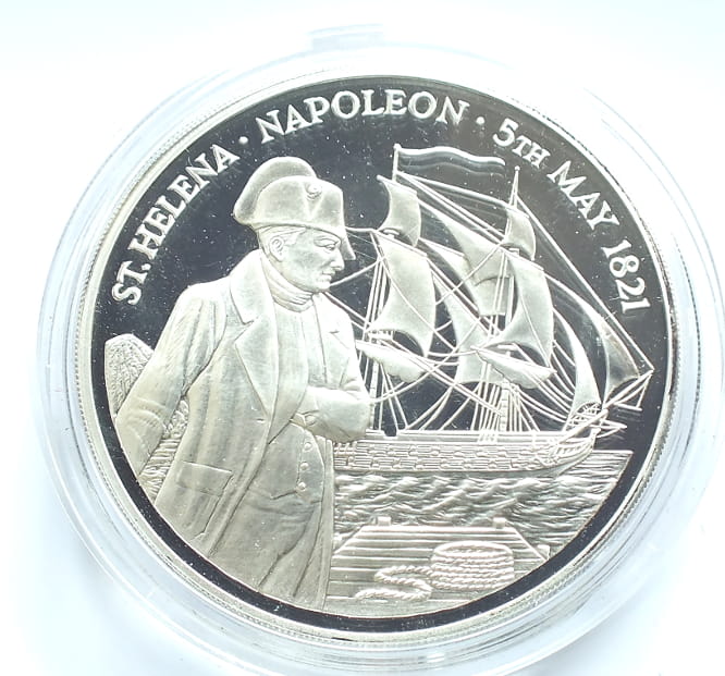 25 funtów St. Helena Napoleon 1986 5 OZ