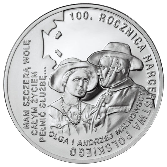 10 zł 100. rocznica Harcerstwa Polskiego