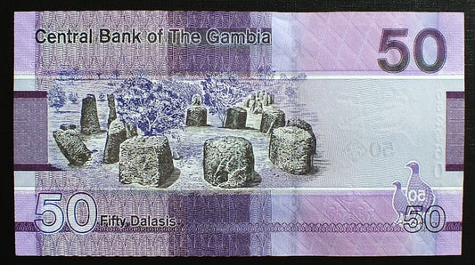 50 Dalasis - Gambia 2019 r.