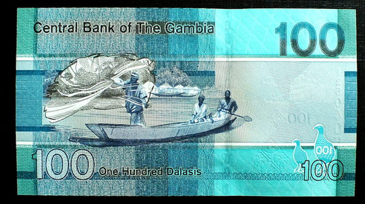 100 Dalasis - Gambia 2019 r.