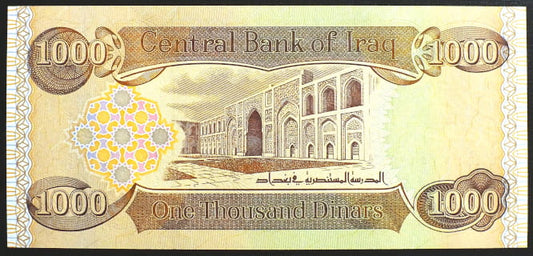 1000 dinarów - Irak 2013 r.