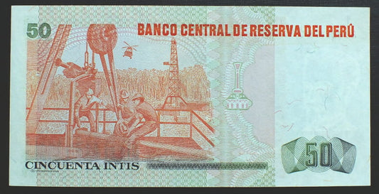 50 Intis - PERU