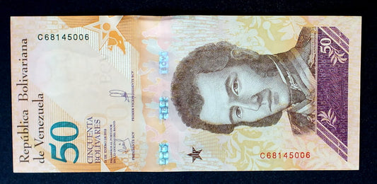 50 Bolivarer - Wenezuela 2018 r.