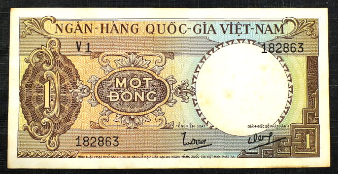 1 Dong - Wietnam Południowy 1964 r.