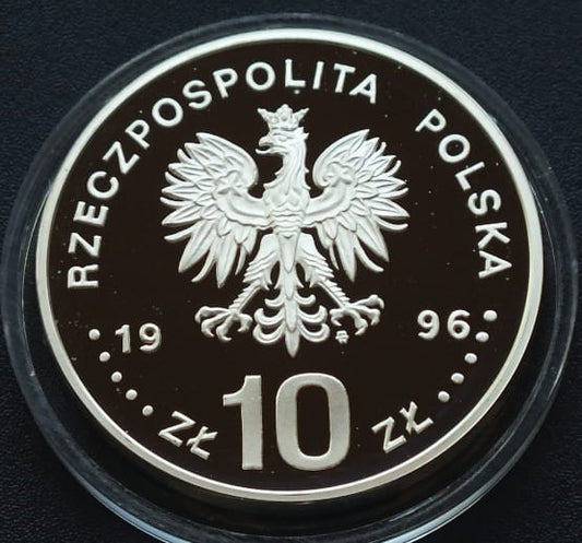 10 zł Zygmunt II August (1548 - 1572) - półpostać