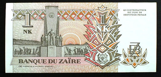 1 Nouveau Likuta - ZAIR 1993 r.