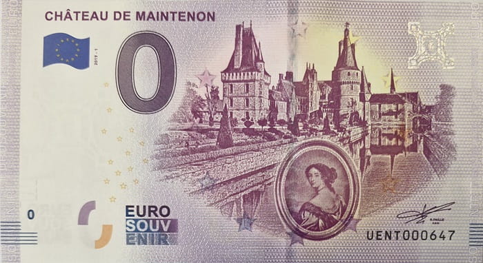 0 euro Francja Chateau de Mainteon 2019