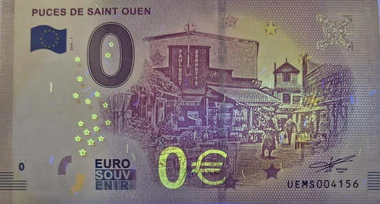 0 euro Francja Puces de Saint Ouen 2019
