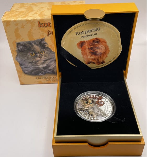 1 dolar kot perski Przyjaciele Człowieka 2014 r.