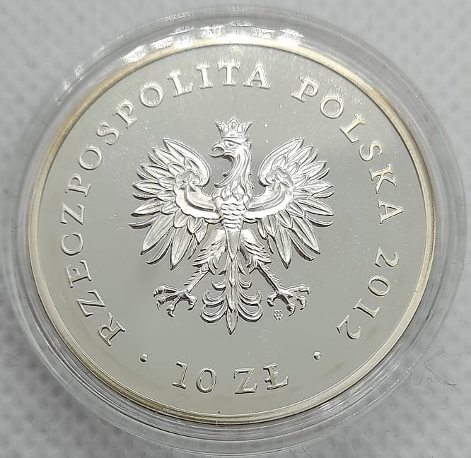 Moneta 10 zł Muzeum Narodowe w Warszawie 2012