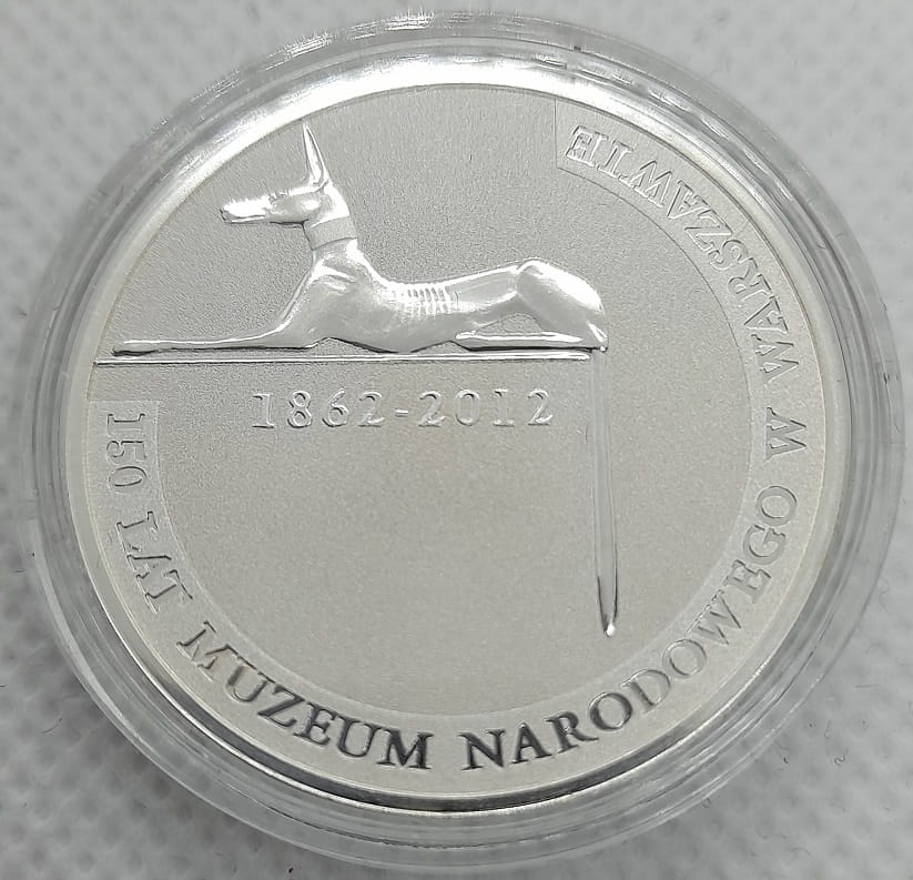 Moneta 10 zł Muzeum Narodowe w Warszawie 2012