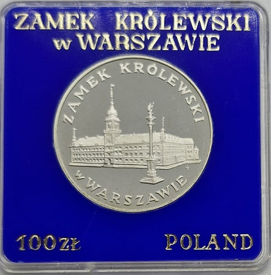 100 zł Zamek Królewski w Warszawie 1975