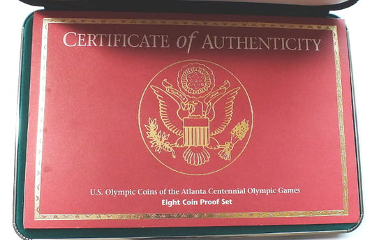 8 x 1 USD Atlanta Proof set