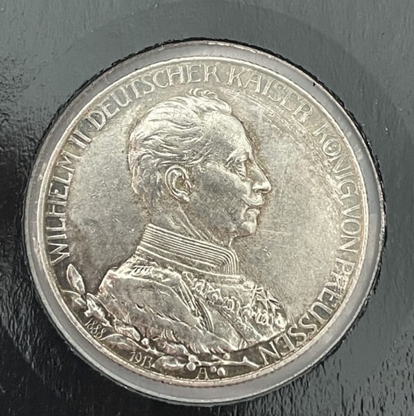Moneta 2 marki 1913 A Wilhelm II Prusy