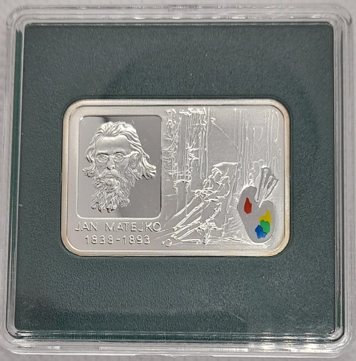 Moneta 20  zł Jan Matejko 2002