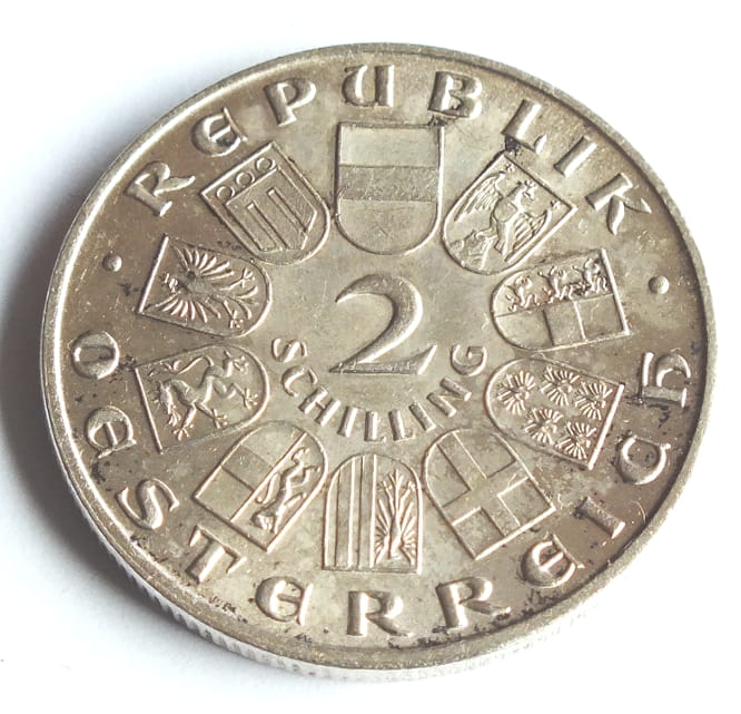 2 Schillingi Theodor Billroth 1929