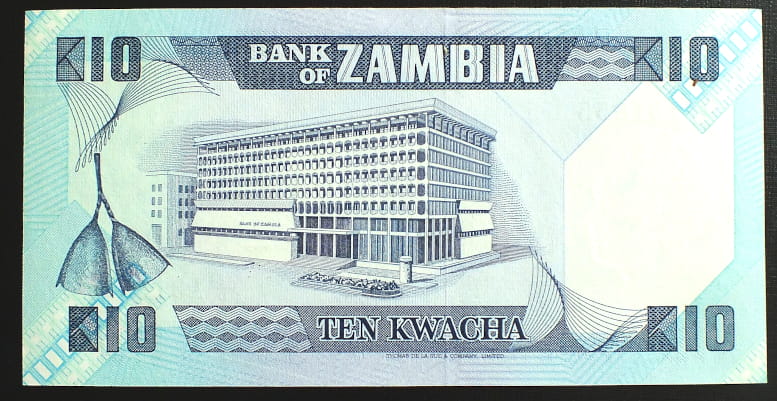 10 Kwacha - Zambia 1980 r.