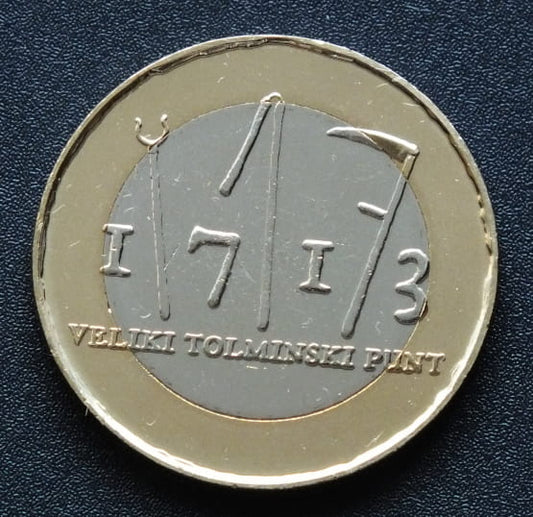 3 Euro Tolmin Peasant Revolt  - Słowenia