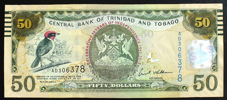 50 Dolarów - Trynidad i Tobago 2006 r.