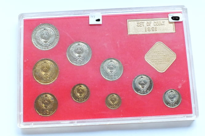 Zestaw Rosja mennicze 1991