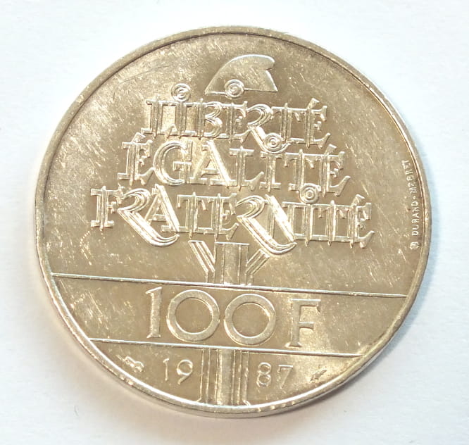 100 franków La Fayette 1987
