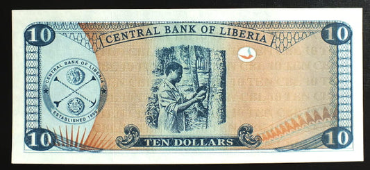 10 Dolarów - Liberia 2003-11 r.