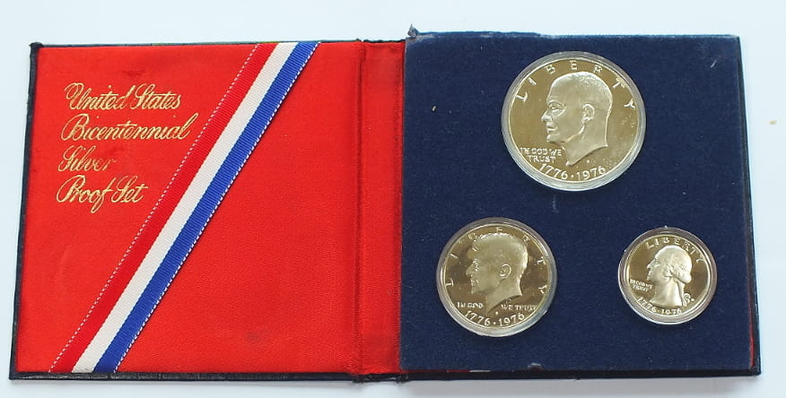 zestaw 3 monet PROOF